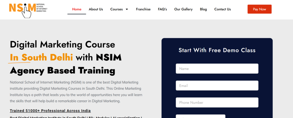 National School of Internet Marketing (NSIM)