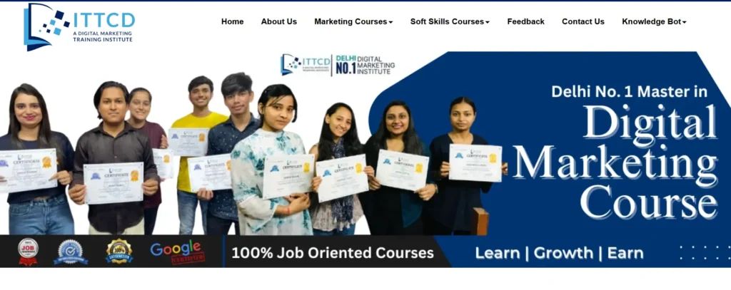 ITTCD – Digital Marketing Certification Course