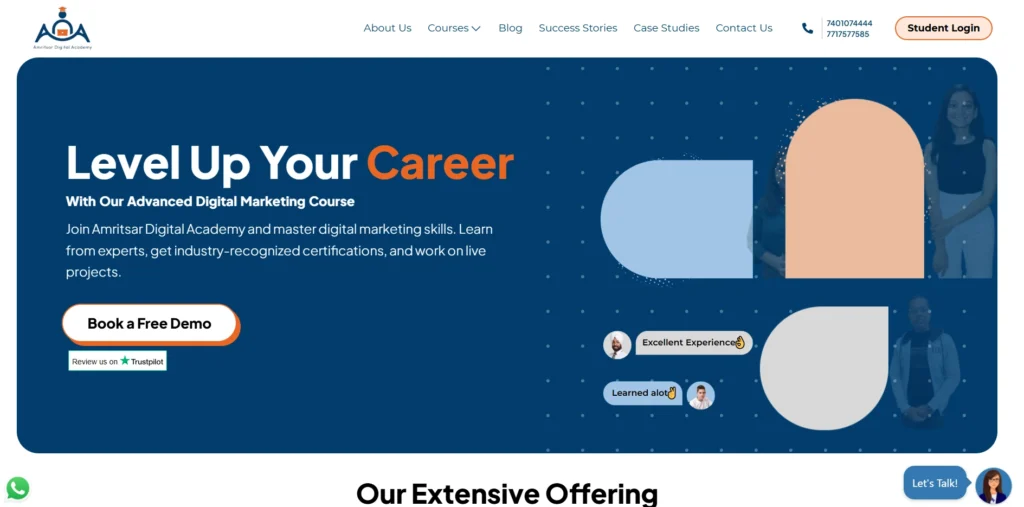 Amritsar Digital Academy-Digital Marketing Courses in Amritsar