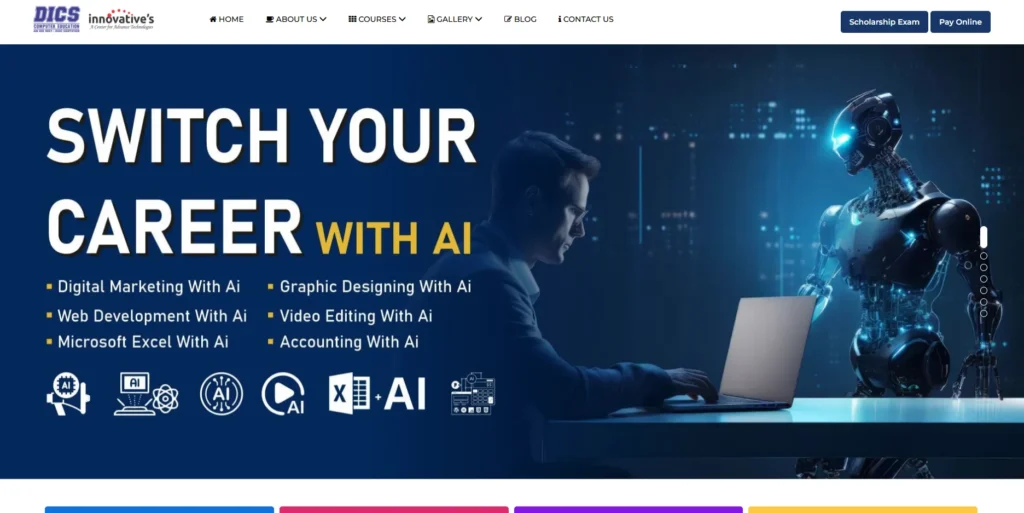 DICS Computer Education-Web Designing Courses in Delhi