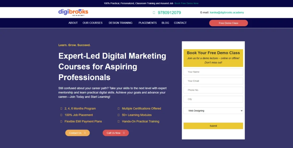 Digi Brooks Academy-Digital Marketing Courses in Mohali