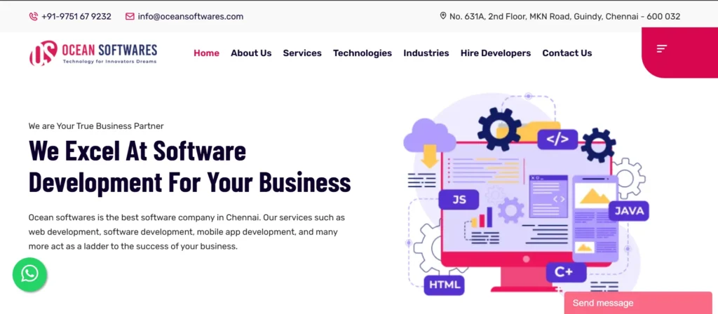 Ocean Software’s - IT Company in Pondicherry