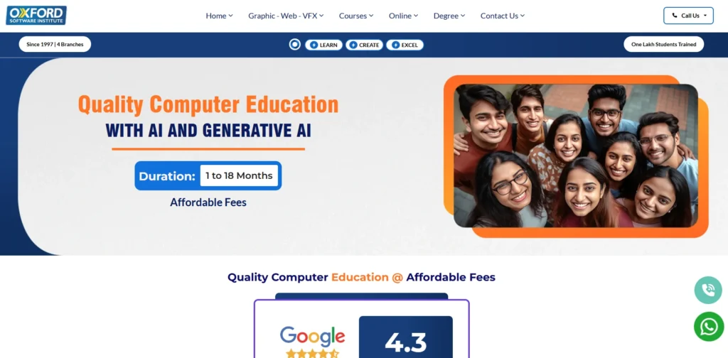 Oxford Software Institute-Web Designing Courses in Delhi