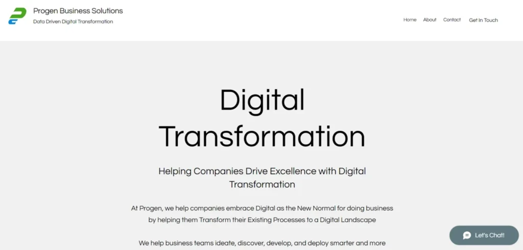 Progen Business Solutions - IT Company in Pondicherry