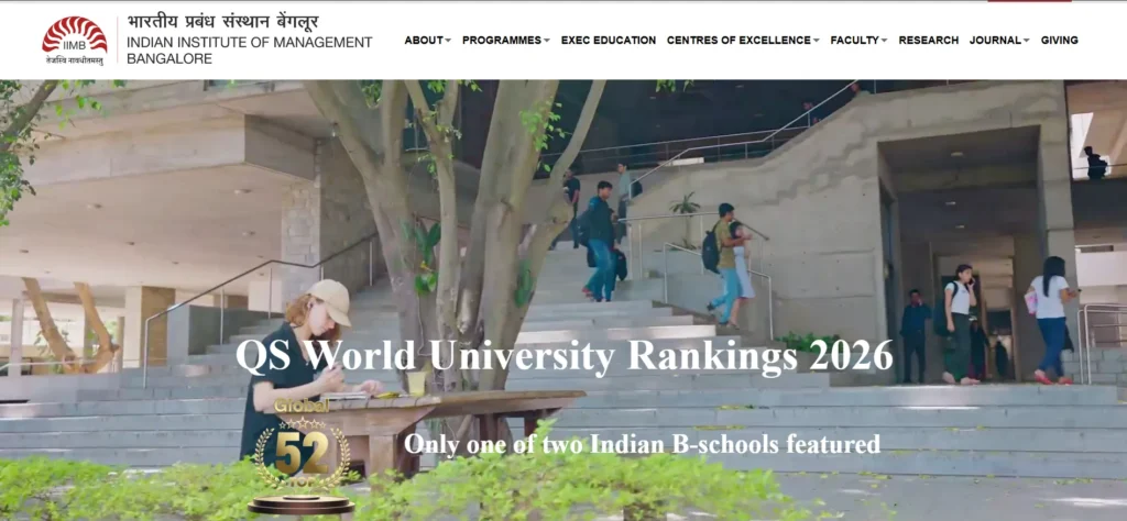 Indian Institute of Management Bangalore - Government MBA College in India