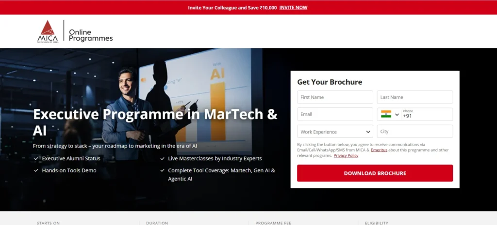 MBA colleges in Ahmedabad MICA