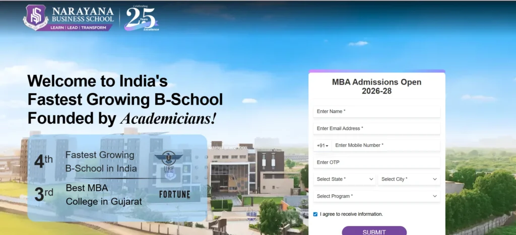 MBA colleges in Ahmedabad NBS