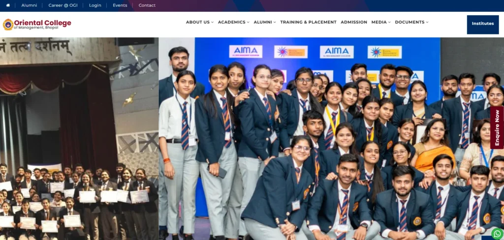 MBA college in Bhopal - Oriental College of Management (OCM), Bhopal