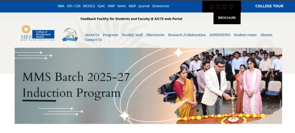 SIES College of Management Studies (SIESCOMS), Nerul - MBA College In Mumbai