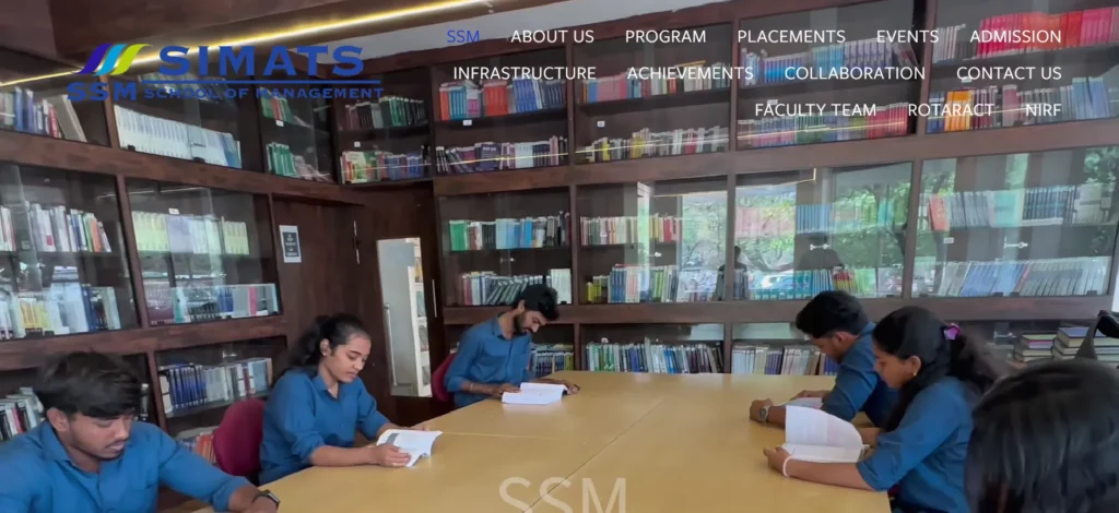 Saveetha School of Management (SIMATS) - MBA College in Chennai