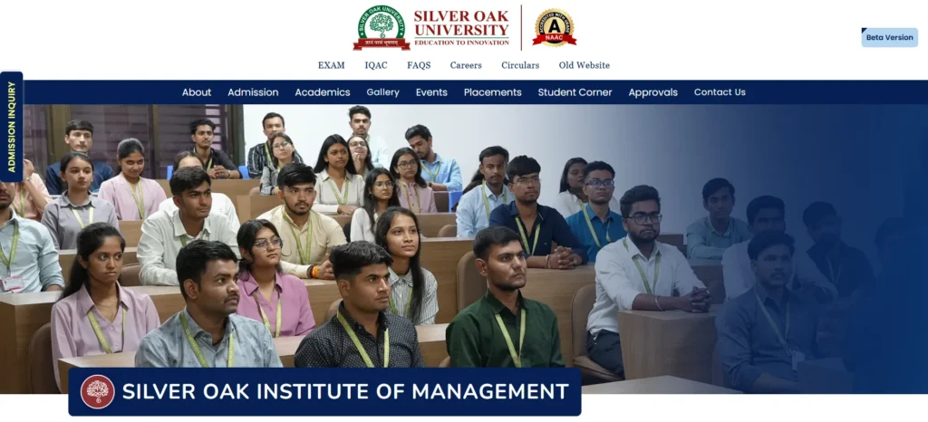 MBA colleges in Ahmedabad Silver Oak