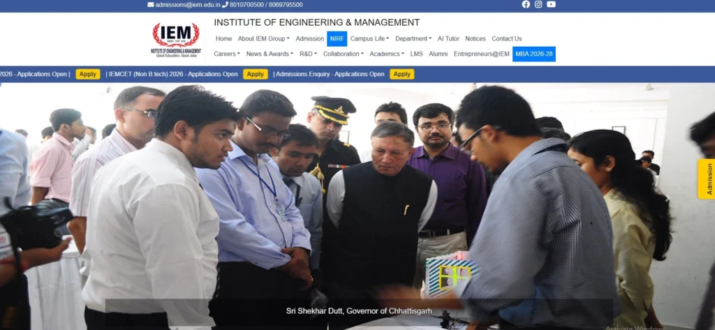 Graphic Design Courses
-  Institute of Engineering & Management 