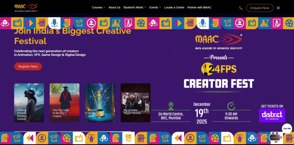 Graphic Design Courses
- MAAC