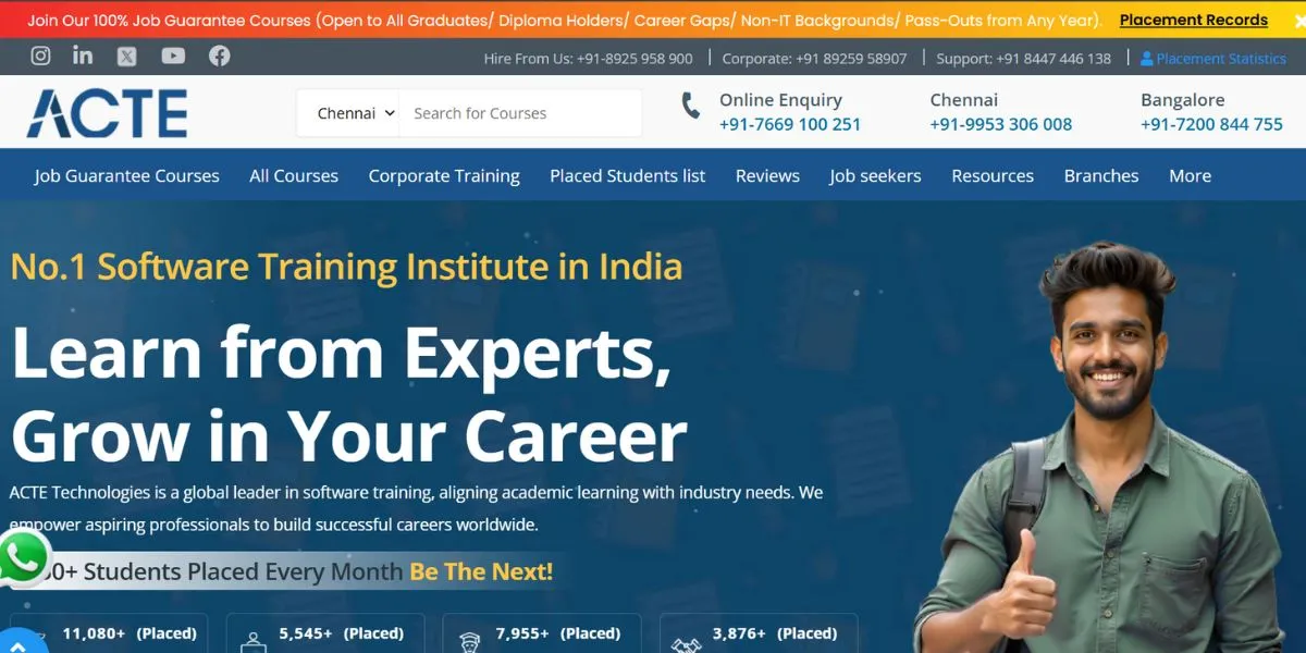 ACTE Chennai - Artificial Intelligence Course in Chennai