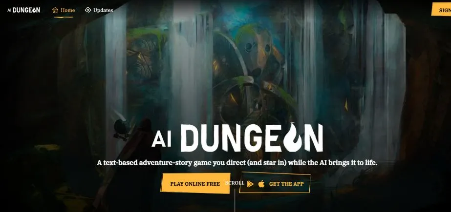 AI Dungeon - AI Story Generators