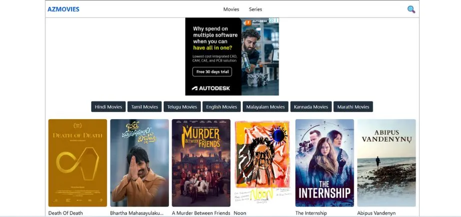 AZMovies - Dopebox Alternatives