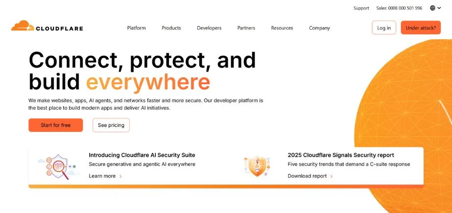 Cloudflare - SaaS Security Companies