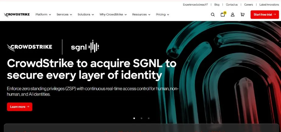 CrowdStrike - SaaS Security Companies