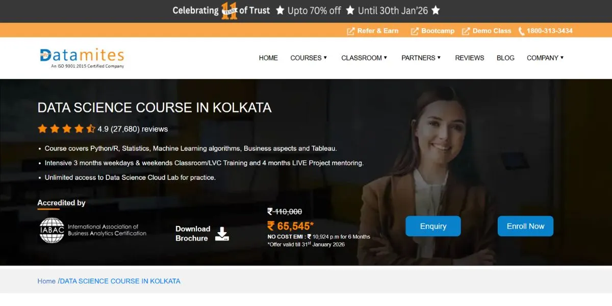 DataMites - AI Courses in Kolkata