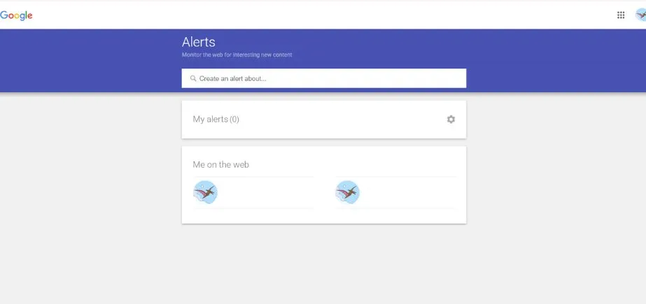 Google Alerts - Online Reputation Management Tools