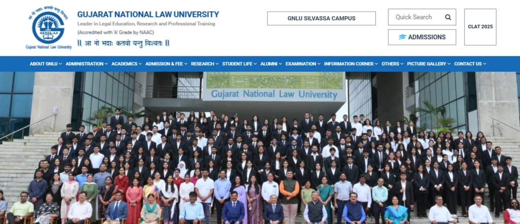 Law Colleges in India
-  Gujarat national law university, Gandhinagar.