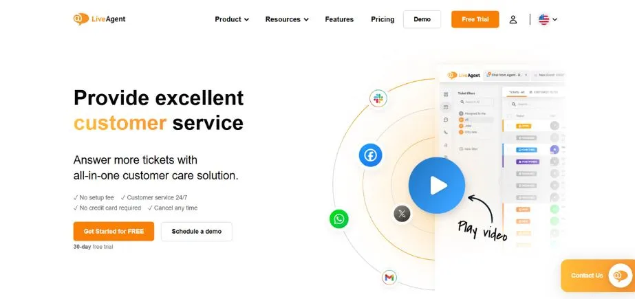 LiveAgent - FreshChat Alternatives