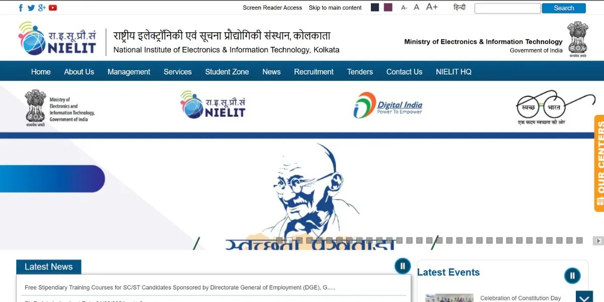 NIELIT - AI Courses in Kolkata