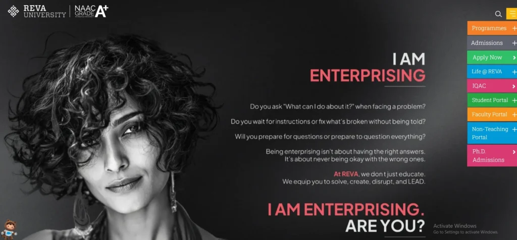 BCA Colleges in India
- Reva University, Bangalore