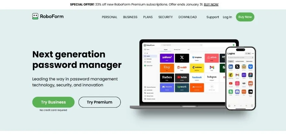 RoboForm - Best Password Managers