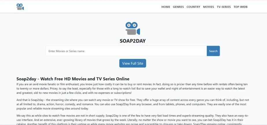 Soap2Day - Dopebox Alternatives