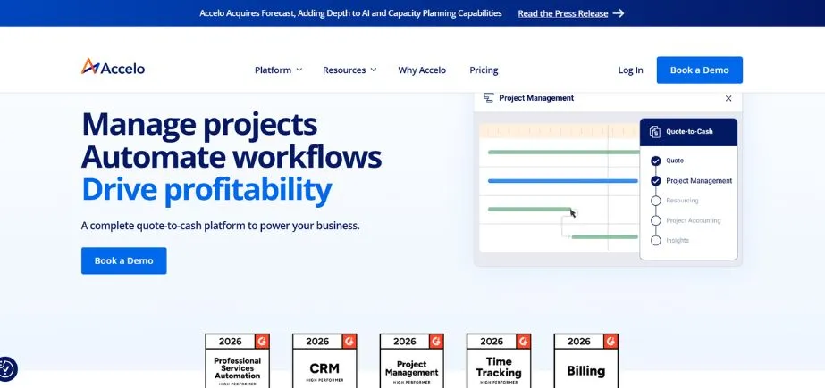 Accelo - Professional Services Automation Software