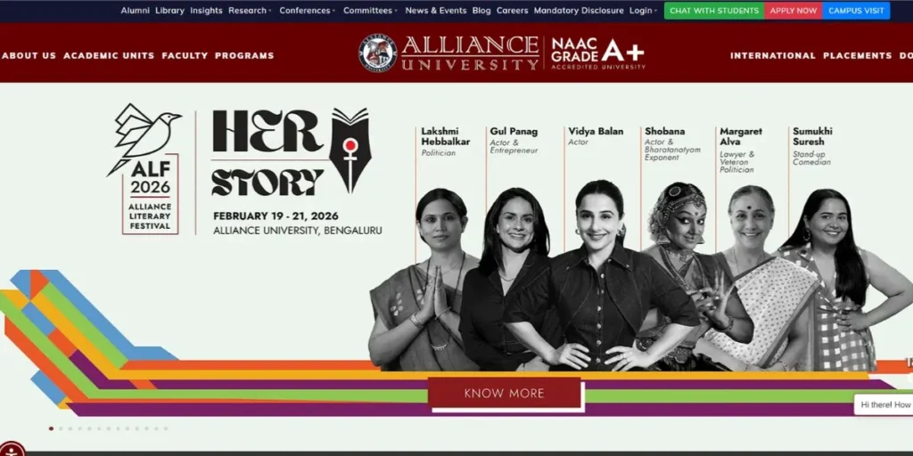 Alliance University - Alliance School of Business - Colleges for MBA in Digital Marketing in Bangalore