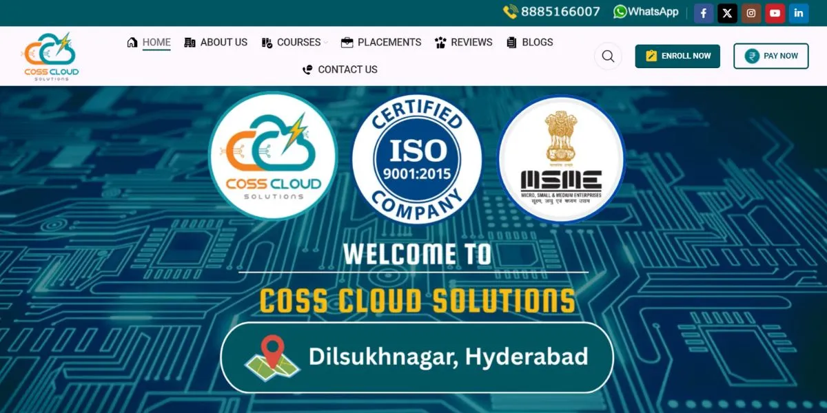 Coss Cloud Solutions - Digital Marketing Course in Dilsukhnagar