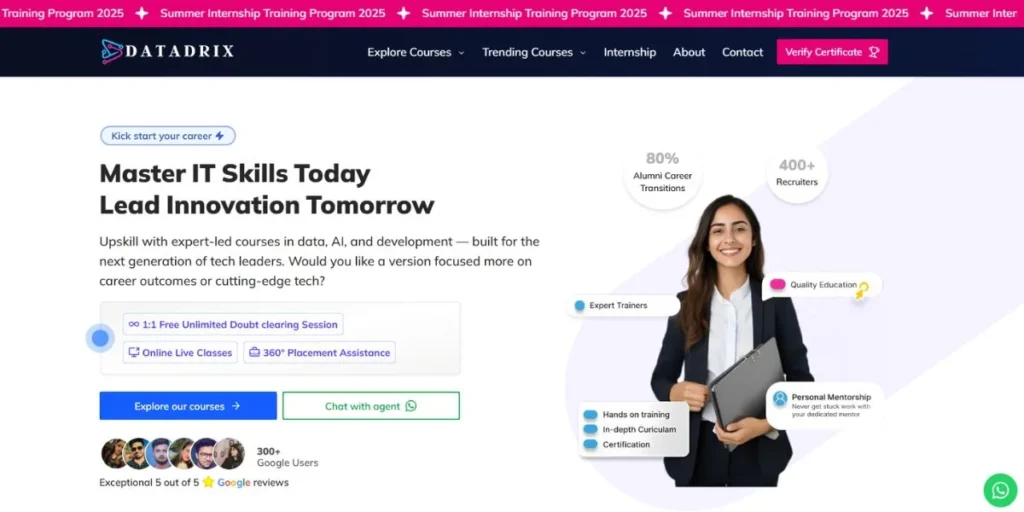 Datadrix - Data Analytics Courses in Delhi
