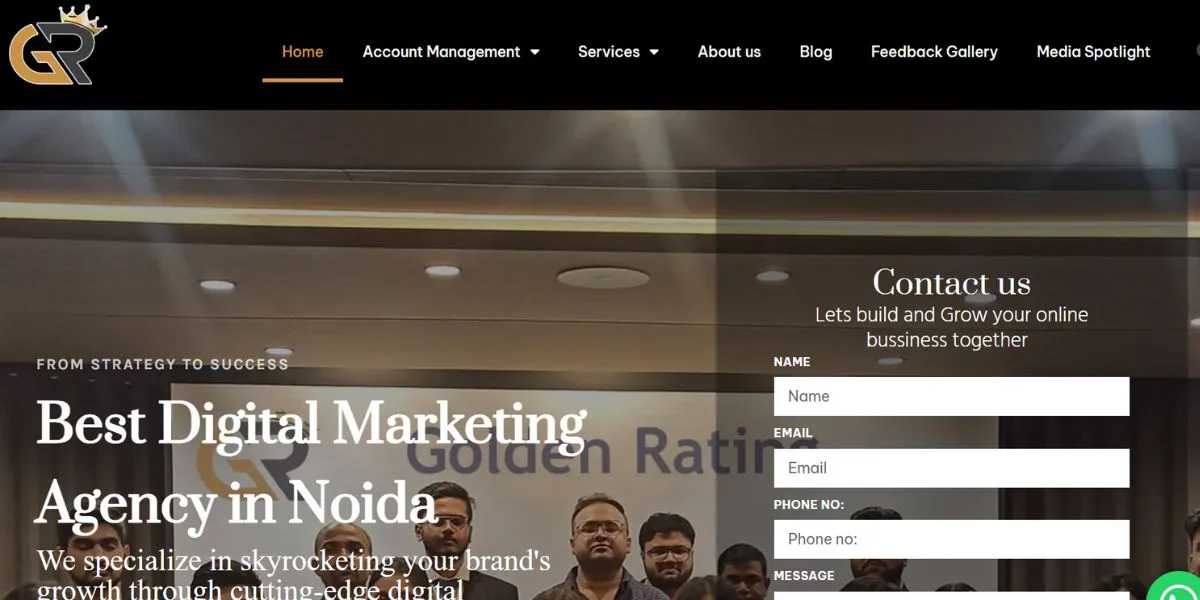 Golden Rating - Digital Marketing Course in Dilsukhnagar