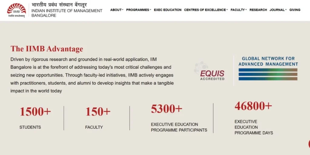 Indian Institute of Management (IIM) Bangalore - Colleges for MBA in Digital Marketing in Bangalore