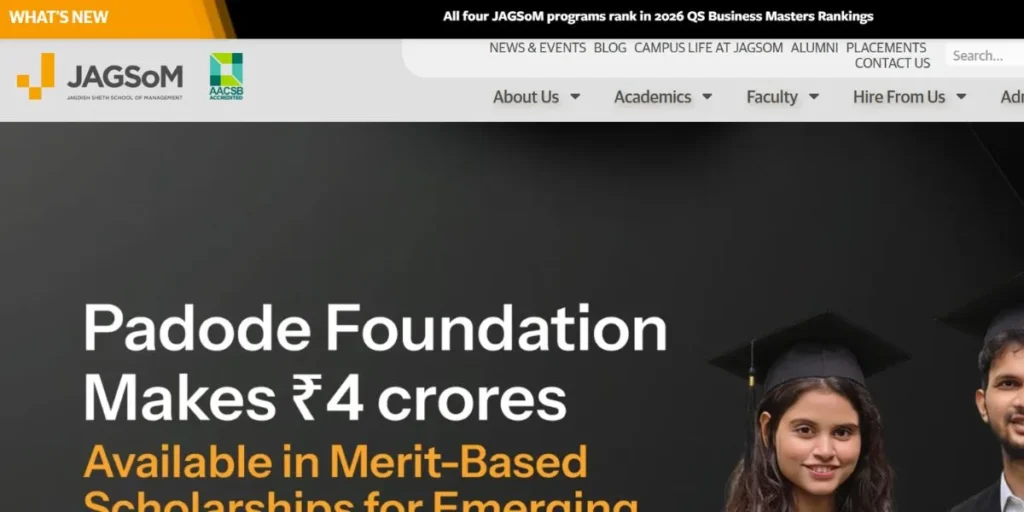 Jagdish Sheth School of Management (JAGSoM) - Colleges for MBA in Digital Marketing in Bangalore