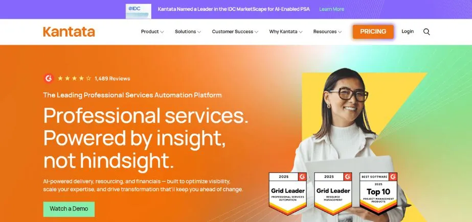 Kantata - Professional Services Automation Software