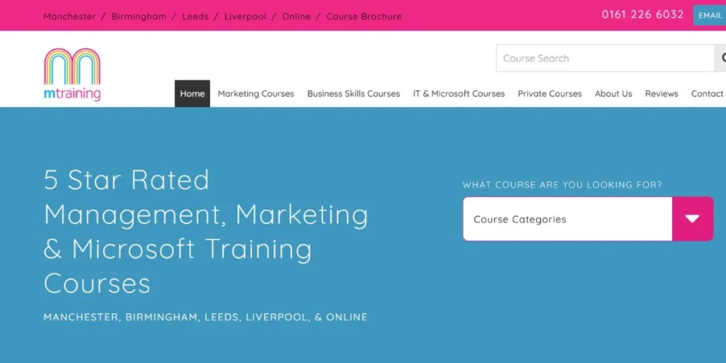 M Training (Manchester) - SEO Training Courses in Manchester