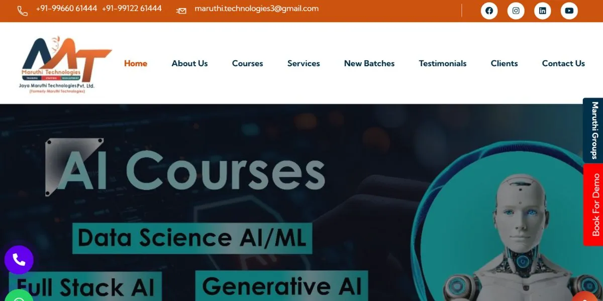 Maruthi Technologies - Digital Marketing Course in Dilsukhnagar