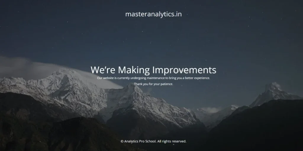 Master Analytics - Data Analytics Courses in Delhi