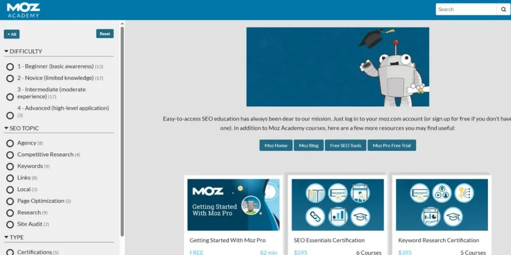 Moz Academy - SEO Training Courses in Manchester