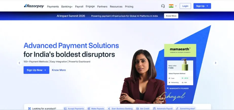 Razorpay - Essential Startup Tools and Software