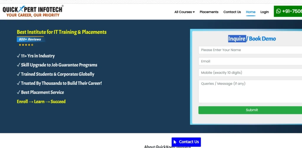 SEO Training Courses in Cardiff - QuickXpert Infotech