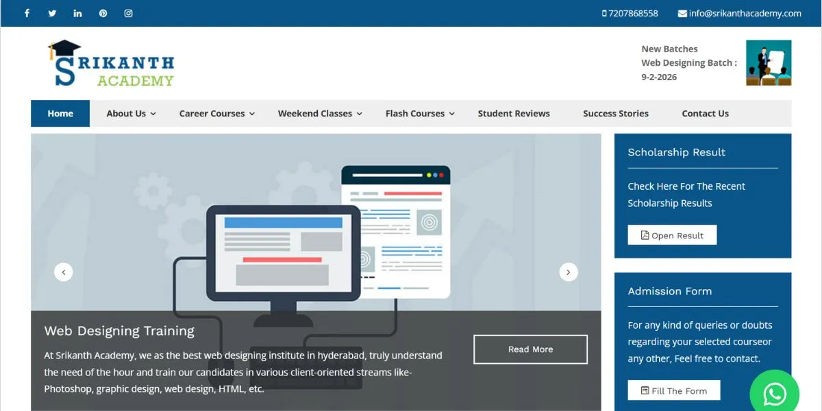 Srikanth Academy - Digital Marketing Course in Dilsukhnagar