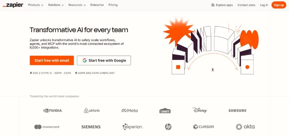 Zapier - Essential Startup Tools and Software