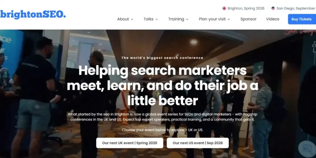 brightonSEO - SEO Training Courses in Brighton