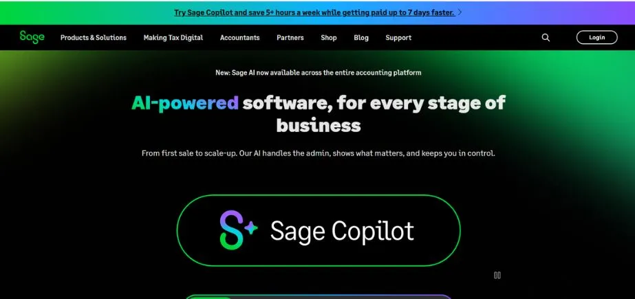 Sage - Accounting Software Alternatives to QuickBooks