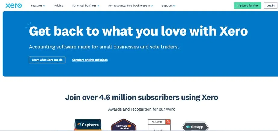 Xero - Accounting Software Alternatives to QuickBooks